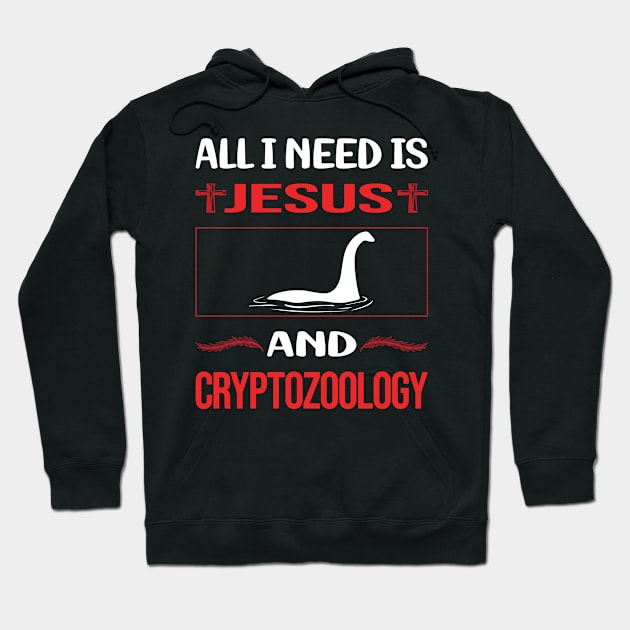 Funny Jesus Cryptozoology Cryptid Cryptids Hoodie by lainetexterbxe49